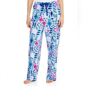 Disney Finding Dory Plush Pajama Pants Woman's Medium